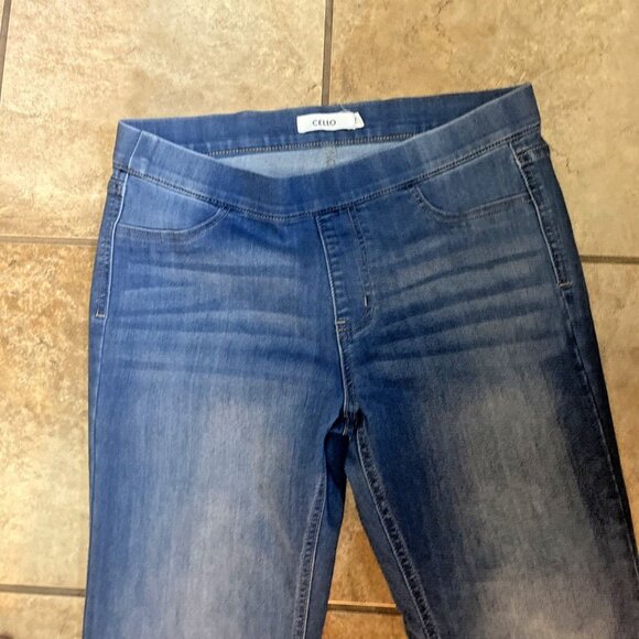 Cello Jeans Sz Large 31" Women's Bootcut Mid Rise Denim Stretch Jeans U12a - Picture 7 of 13